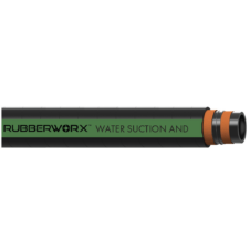 Industrial Water Suction Hose - Heavy Duty EPDM Rubber w/ Steel Helix | 12in ID x 12.9in OD, 150psi, -13°F to 180°F | Ideal for Construction, Dewatering, & Agriculture