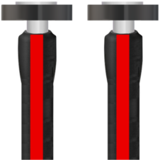 2008-0400-0240-CS-FXFL | Heavy-Duty Dock Hose for Petroleum and Refined Fuels | 4" ID, 5.31" OD, 250 PSI