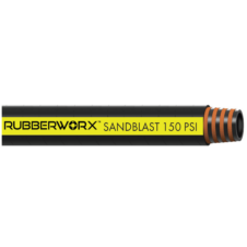 Heavy Duty Sandblast Hose | Abrasion-Resistant Tube | NR/BR | Textile Reinforcement | -40°F to 180°F | 0.75 ID x 1.5 OD | 150 PSI