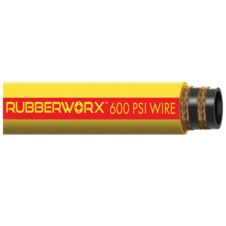 Heavy Duty Wire Reinforced Air Hose for Industrial, Construction, Drilling, and Mining Applications - 2" ID x 2.5" OD, 600 PSI