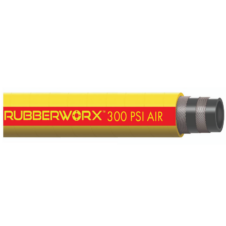 Heavy Duty Textile Reinforced Air Hose - 1.5in ID, 2.01in OD, 300psi, Ozone & Abrasion Resistant Cover - Industrial, Construction, Drilling & Mining Applications