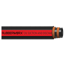 Industrial Oil Suction & Discharge Hose for Tank Trucks, Pumping Applications -  -  SBR Blend Tube, Textile Reinforced, Steel Helix, 3" ID, 150psi Pressure