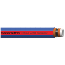 White Nitrile/PVC Blend FDA Tube for Potable Water - 1" ID x 1.5" OD, TEXTILE Reinforcement, 250psi - F010103-100